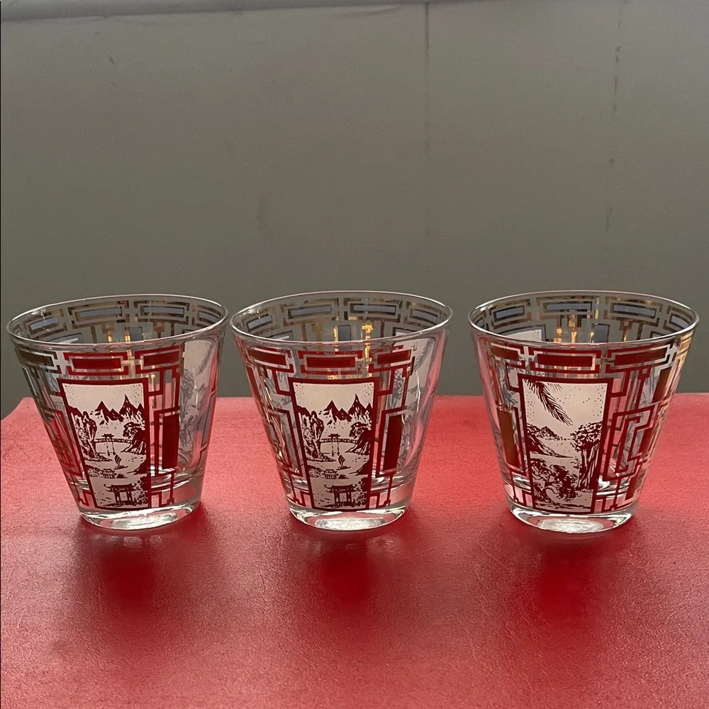 Georges Briard Drinking Glasses set of 3